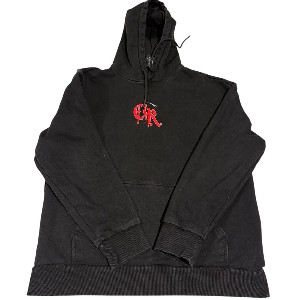 OVERTIME Hoodie Men's Large‎ Four Quarters And A Funeral Crewneck